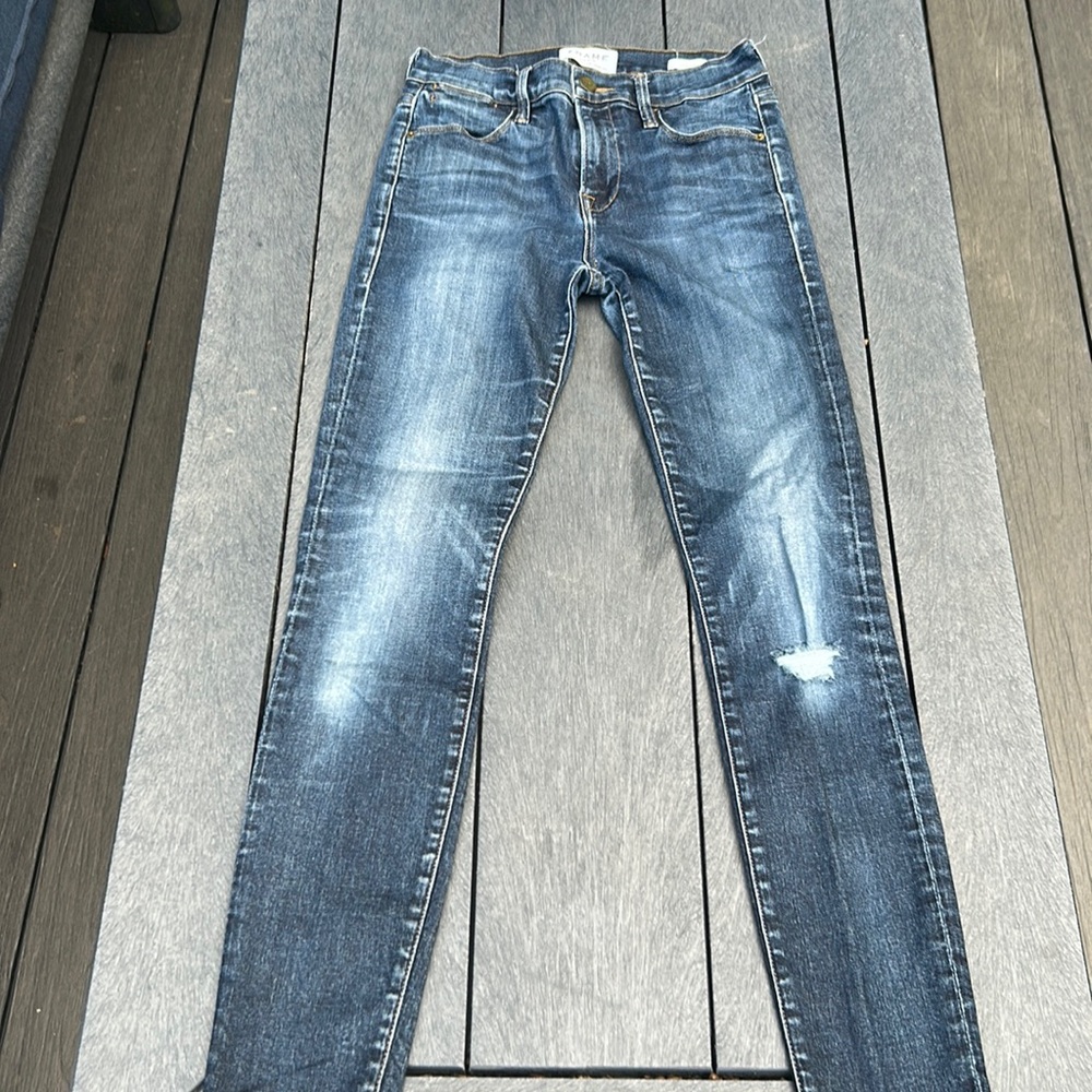 frame le high skinny jeans